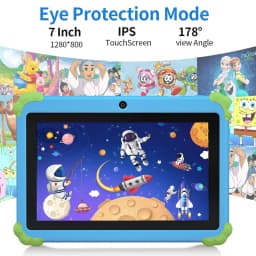 2026 New 7 Inch Cartoon Pattern Kids' Tablet Quad Core 4GB RAM 64GB ROM Learning Education Games Tablets 4000mAh Android 13.0