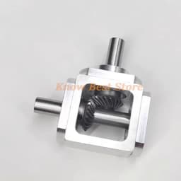 Small 1:1 T Type Cross Commutator Shaft Diameter 10mm Right Angle Drive Gearbox Bevel Gearbox Rotation