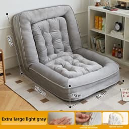 Lazy sofa reclining and sleeping single tatami bedroom small sofa folding sofa bed