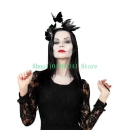 Butterfly Themed Hairband Party Costume Hair Accessory Party Headwear Suitable for Halloween Cosplay Garden Weddings