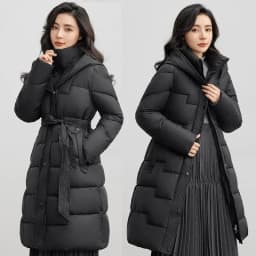 Women's Down Cotton Jacket 2024 Korean Version Versatile Lady Cotton Padded Outerwear Slim Temperament Ladies Winter Parka Coat