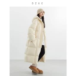 Women's Mid-Length Goose down Jacket~Thickened Warm Coat 2026 Autumn and Winter New Style Hooded Top