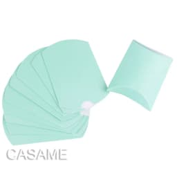 10pcs Kraft Paper Pillow Candy Box Christmas Gift Packaging Boxes Candy Bags Wedding Baby Shower Birthday Party Decoration