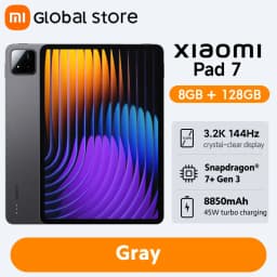 Global Version Xiaomi Pad 7 Snapdragon 7+ Gen 3 Octa-core CPU Tablet 8850mAh 13MP Camera 11.2" 3.2K Display 144Hz 45W Charging