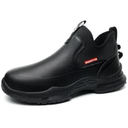 anti-skid kitchen work shoes non slip work waterproof boots lightweight Safety shoes for men chef work shoes leather sneakers
