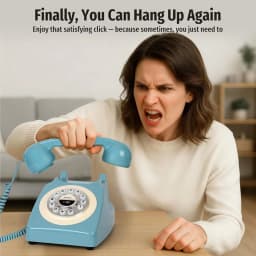 Bluetooth Landline Phone, Retro Bluetooth Home Phone Compatible with Android & iOS, Wireless Cordless Telephone with Speakerphon
