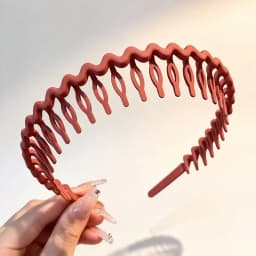 Solid Color Wave Headband for Girl Women Summer Face Wash Sports Hair Band Headbands Non-slip Hair Bands for Women Accessories