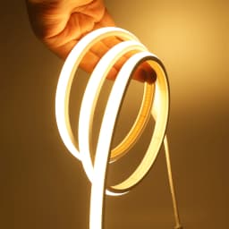 DC12V 24V COB NEON LED Strip Lights 10M 320LEDs/M Adhesive Tape Night Lamp IP67 11mm Ultra Bright RA90 Linear 3000K 4000K 6000K
