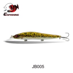 ESFISHING Jerkbait Minnow Lure 11cm 14g Dive 0-2.2m Floating Leurre Souple Hard Bait Peche Fishing for Perch Pike Bass