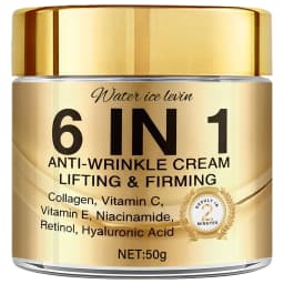 6 in 1 Cream with Collagen, Retinol & Hyaluronic Acid, Lifts, Firms & Nourishes for Softer, Confident Skin
