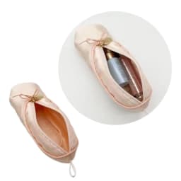 Ballet Shoe Makeup Bag Handcrafted Pencil Bag Cosmetic Organizers for Lipsticks