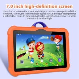 New 7 Inch 5G WiFi Tablet Pc for Children's Best Gifts Android Kids Game Educational Learning Tablets Quad Core 4GB RAM 64GB ROM