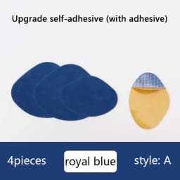 1 Set Heel Protector Adhesive Shoe Patches, Self‑Stick Repair Stickers for Sneakers, Shoe Accessories