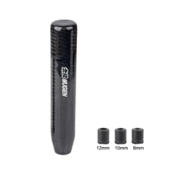 5/6 Speed Carbon Fiber Style Gear Shift Knob JDM Universal Shape Manual Transmission Shifter Lever Knob 8MM 10MM 12MM