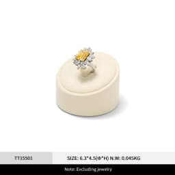 Oirlv Beige High-End Jewelry Display Stands for Rings Earrings Necklaces Bracelets - Premium Window Display Props