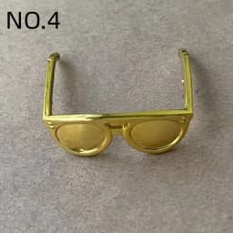 Candy Color 1/6 Doll Glasses Handrings DIY Doll Dressing Accessories Original Doll Decorations Part for Doll Making