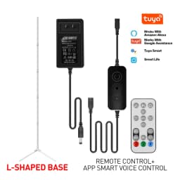 200cm RGB Tuya Floor Lamp Smart APP Remote Control Modern Corner Floor Light Atmospheric LED Stand Lighting Festival Decoration