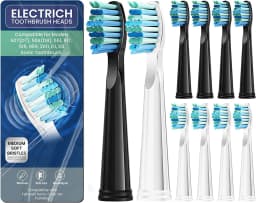 Replacement Toothbrush Heads For Fairywill Sonic Electric Toothbrush FW-507/508/515/551/917/959/2011/D1/D3/D7 Du Pont Bristles