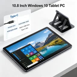 10.8 Inch T10 CWI540 Windows 10 Tablet PC 4GB DDR3-RAM 64GB EMMC ROM N3450 CPU Quad Core 64 Bit 1920 X 1080 Pixel Type-C Slot