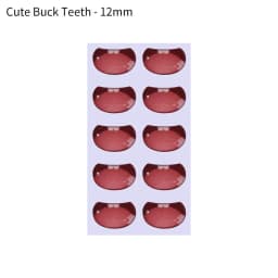 10 pcs Multi styles Cute Cartoon Mouth Stickers Anime Figurine Doll Face Organ Paster Decals DIY Glass Mouth Chips Paper