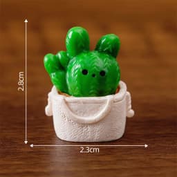 1:6 Dollhouse Miniature Potted Plants Model Green Leafed Plant Pot Bonsai Home Garden Decor Toy Doll House Accessories