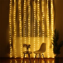 3M 6M USB LED Curtain 8 Modes Light with Remote Wedding Bedroom Living Room Ramadan Decorations EID Mubarak Valentine's Day 2026