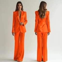 Luxury High Quality Women's Suit One Button 2 Piece Jacket Pants Female Clothing Slim Fit Smart Office Banquet Lady Blazer Set