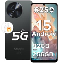 DOOGEE Note59 Pro 5G Smartphone 32GB 256GB 6.75" HD+ 120Hz Display Unisoc T8200 6250mAh Battery NFC Android15 Mobile Phone