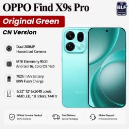 OPPO Find X9s PRO 5G Dimensity 9500 Double 200MP Camera 6.32 LTPO AMOLED 144HZ Google Play ColorOS16 80W NFC Original NEW