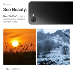 UNIWA Phonemax Q9MIN 4G Smartphone 4.0 Inch Display Small Phone 4GB RAM +64GB ROM 16MP 2000mAh SOS Android 14 Unisoc T606