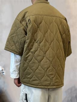 Lightweight Loose Cotton Jacket with Durable Double-Stitching Short-Sleeved Unisex Casual Wear for Teenagers in Winter