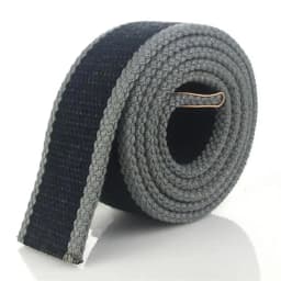 SupSindy Men 3.8cm Width Canvas Belt Without Buckle Thicken Weave Strap 20 Colors Pure Color Stripe Belts for Women 110cm-160cm