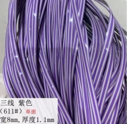 10 Meters PE Wood Color PE Flat Gradient Synthetic Rattan Material Weaving Plastic Cane For Outdoor Chair Table Basket
