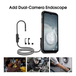Ulefone Armor 21 8GB+256GB Rugged Phone Night Vision 9600mAh 6.58'' Android 13 Helio G99 NFC 4G Smartphone Global Version