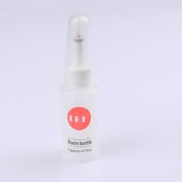 50ml Plastic Clear Liquid Alcohol Bottle Rosin Solder Flux Paste Bottle Dropper With Brush For Welding Repair Tools