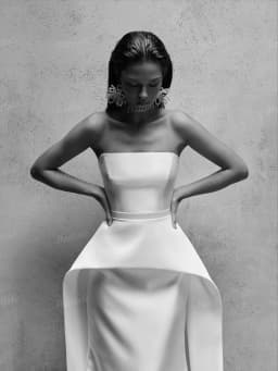 Bafftafe Customized Soft Satin Wedding Dresses Mermaid Arabric Long Bridal Gowns Formal Party Bride Wedding Photography Dress