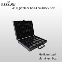 Portable Travel Gems Box Show Gemstone Storage Case Beads Diamond Pendant Exhibition Box Shockproof Gem Jars Exhibition Tray