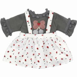 Baby Doll Clothes 43cm Brown Bear Romper for 18" AG Girl Dolls Outfits