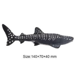 Toymany Simulation Blacktip Reef Shark Ocean Animal Model Toy Mini Figures Dolls Action Figurines Toys for Children Gift