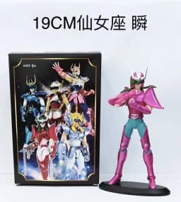 19cm Anime Dark Saint Seiya Figure Phoenix Ikki Hyoga Seiya Shiryu Action Figures Box Figure Collection Decoration Toys Hobbies