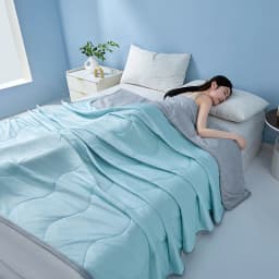 New Wave Pattern Cool Summer Blanket Natural Coolness Qulited Duvet Cooling Sensation Comforter Well-vetilated Queen King Quilt