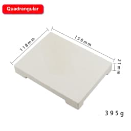 High Temperature Resistant Quartz Brick Quadrangular Hexagonal Welding Refractory Plate Metal Soldering Tools for Jewelry Making