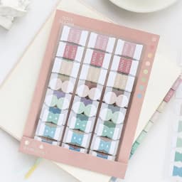 8 Sheets Morandi Color Index Stickers Self Adhesive Categorized Label Tag Marker Paper for Diary Agenda Planner Writable Sticker