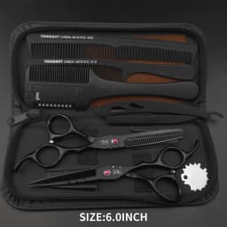 VP Professional Hairdressing Scissors Barber Set 5.5 6.0 Hairdresser Hair Beauty Scissors Set Cutting Hair Thinning Salon Tools