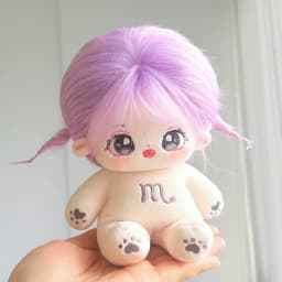 20cm Cute Idol Doll Plush Twelve Zodiac Signs Cotton Star Dolls Kawaii Stuffed Baby Plushies Dolls Toy Fans Collection Kids Gift