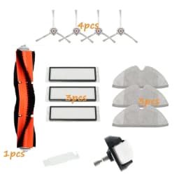 Mop Cloth Rag Water Tank Brush HEPA Filter for Xiaomi Mijia 1C 1T STYTJ01ZHM Mi Robot Vacuum Mop SKV4093GL Dreame F9 STYTJ02ZHM