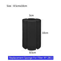 Aquarium Filter Sponge for Fish Tank Air Pump Skimmer Biochemical Sponge Filter Aquarium Bio Filter Filtro Aquario Acessorio