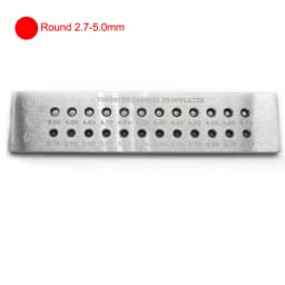 Carbide Tungsten Drawplates for Pulling Wire Round Rectangle Hexagon Square Semicircle Shape Jewellery Tools