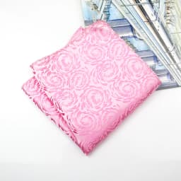 New Pink Dot Striped Pocket Square For Men 22cm Formal Handkerchief Towel Groom Wedding Suit Cravat Hanky Host Chest Small Scarf