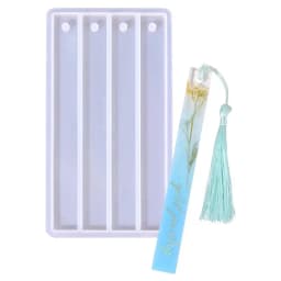 Bookmark Silicone Mold Rectangle Epoxy Resin Casting Mould For DIY Crystal Epoxy Resin Book Decoration Crafts Accessories